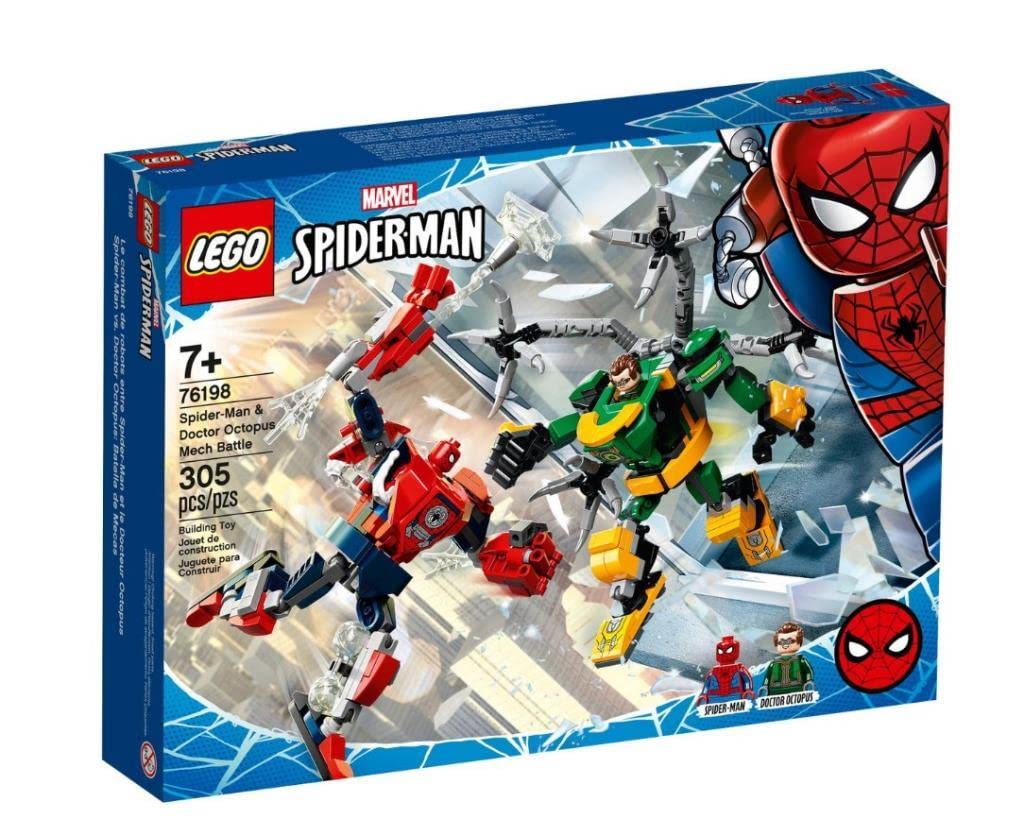 LEGO Mech-Duell MechDuell zwischen Spider-Man SpiderMan & Doctor Octopus (76198)