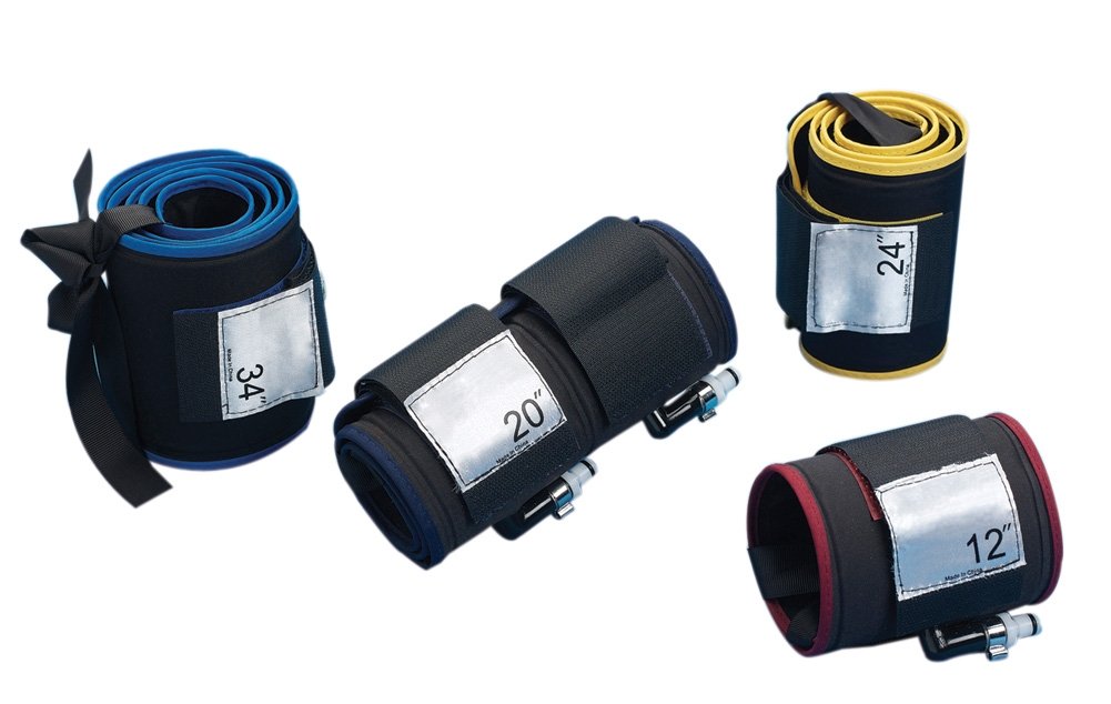 ALIMED 936481 Reusable Tourniquet Cuff 34" 2 Line Blue