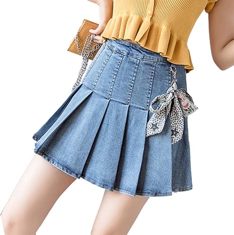 amazon uk denim skirts