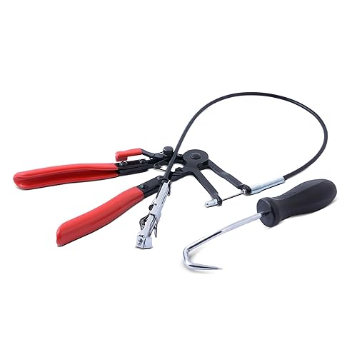 AFA Tooling Carbon Steel CableType Flexible Hose Clamp Pliers 25