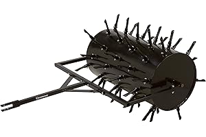 Strongway Drum Plug Aerator - 36in.W, 6in. Plugs