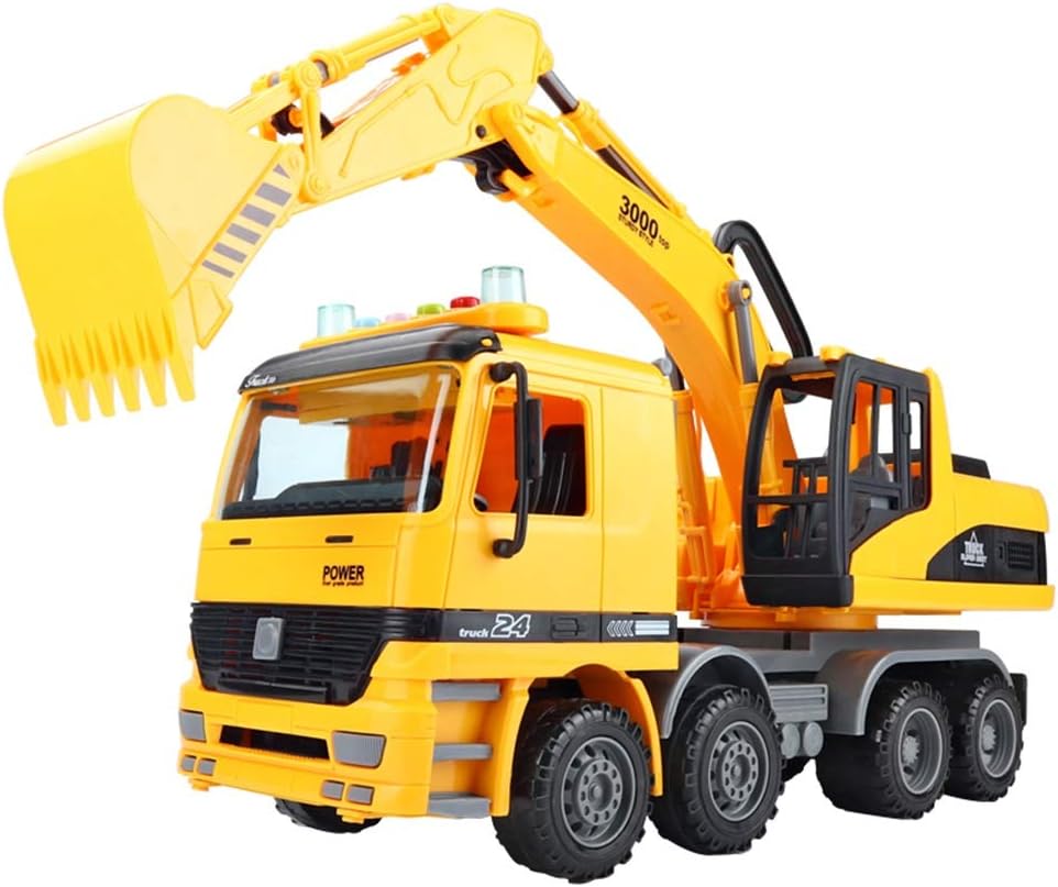 large toy excavator