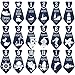 Original Stick'Nsnap (TM) 18 Baby Monthly Necktie Onesie Stickers - “Under The Blue Sea” (TM). Marine, Nautical Theme, Milestones for 12 Months +6 Bonus - Best Baby Shower Gift!