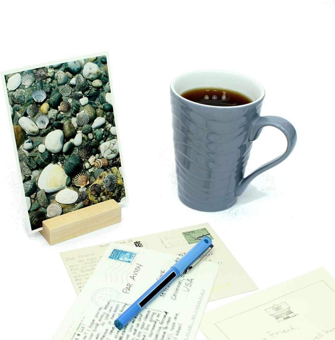 Wood Block Photo Holder