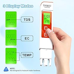 New 4 in 1 TDS Meter - TDS EC