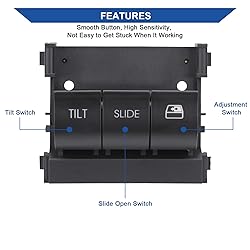 Obaee Overhead Console Sunroof Switch Power Rear