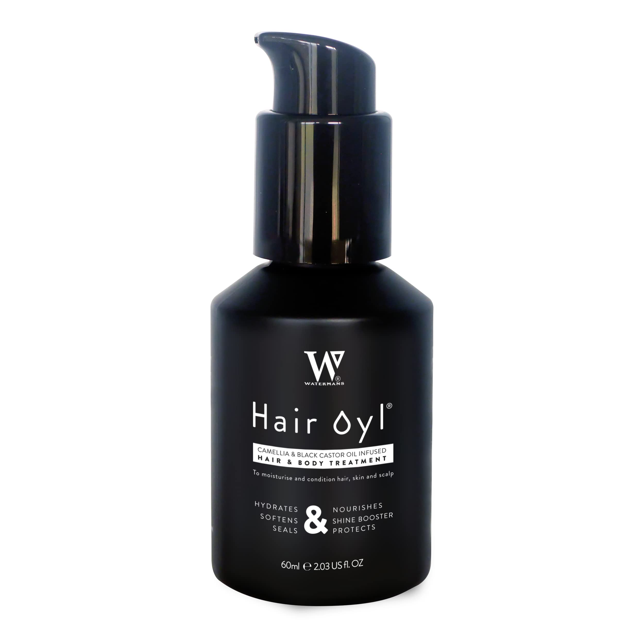 Hair Growth Oil 100% Natural Hair Oil with Camellia Oil, Black Castor Oil Effective Thickening Gloss Mask & Hair Loss Treatment. Duel Use for Hair and Body Hydration.