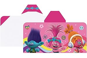 Kids Warehouse Trolls Hooded Towel