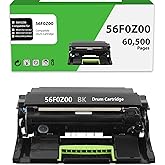 WEYNUONY 56F0Z00 Imaging Unit Compatible for Lexmark 56F0Z00 56F0ZA0 Drum Unit for MS321 MS321dn MS421 MS421dw MS521 MS521dn MS621 MS621dn MS622 MB2442 MB2328 XM1242 XM1246 Printer 60,500 Pages Black