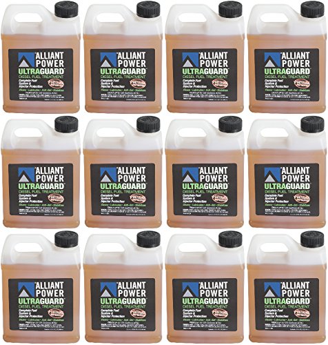 Alliant Power ULTRAGUARD Diesel Fuel Treatment - 12 Pack of 32 oz Jugs # AP0502