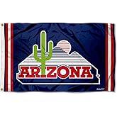 College Flags & Banners Co. Arizona Wildcats Vintage Retro Throwback 3x5 Banner Flag