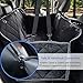 GELOO Bench Car Seat Cover Protector Waterproof, Dog Car Seat Cover for Back Seat, Heavy-Duty and Nonslip Pet Seat Covers, Universal Size Fits for Cars Trucks and SUVs