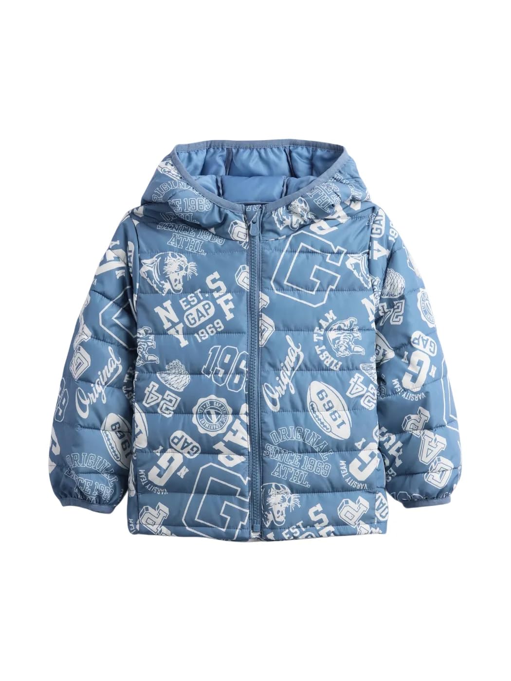 GAP Baby Boy Classic Logo Puffer Jacket Cornflower829 4YRS