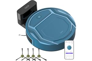 OKP Robot Vacuum Cleaner, WiFi/App/Alexa, Automatic Charging, Robot Vacuum with Real Time Mapping of Paths, Quiet Operation, Suitable for Hard Floors, Pet Hair, and Carpets, K2-Pro