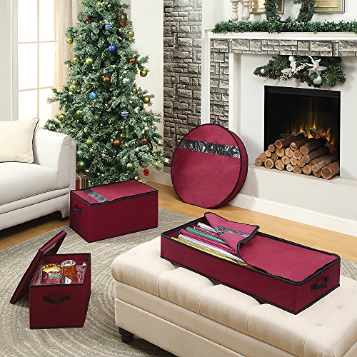 Organize It All Holiday Gift Wrap Organizer