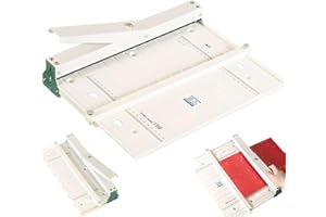 Commercial Paper Folding Machine, 350mm Manual Creasing Machine, Labor-Saving and Portable, A3 Paper Crease Machine for Greet