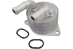 SecosAutoparts 68373829aa Transmision Oil Cooler Aluminum 2.4L Engine Compatible with Jeep Compass 2019 2020 Replace# 68373829AA 68369628AA