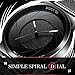 Watches,Men Watches,Business Design Simple Sport Black Analog Quartz Wrist Watch Thin Milanese Mesh Band