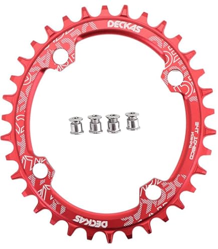 Amazon.com : GANOPPER 36 38 40 42 Tooth Bike Oval Chainring Guard