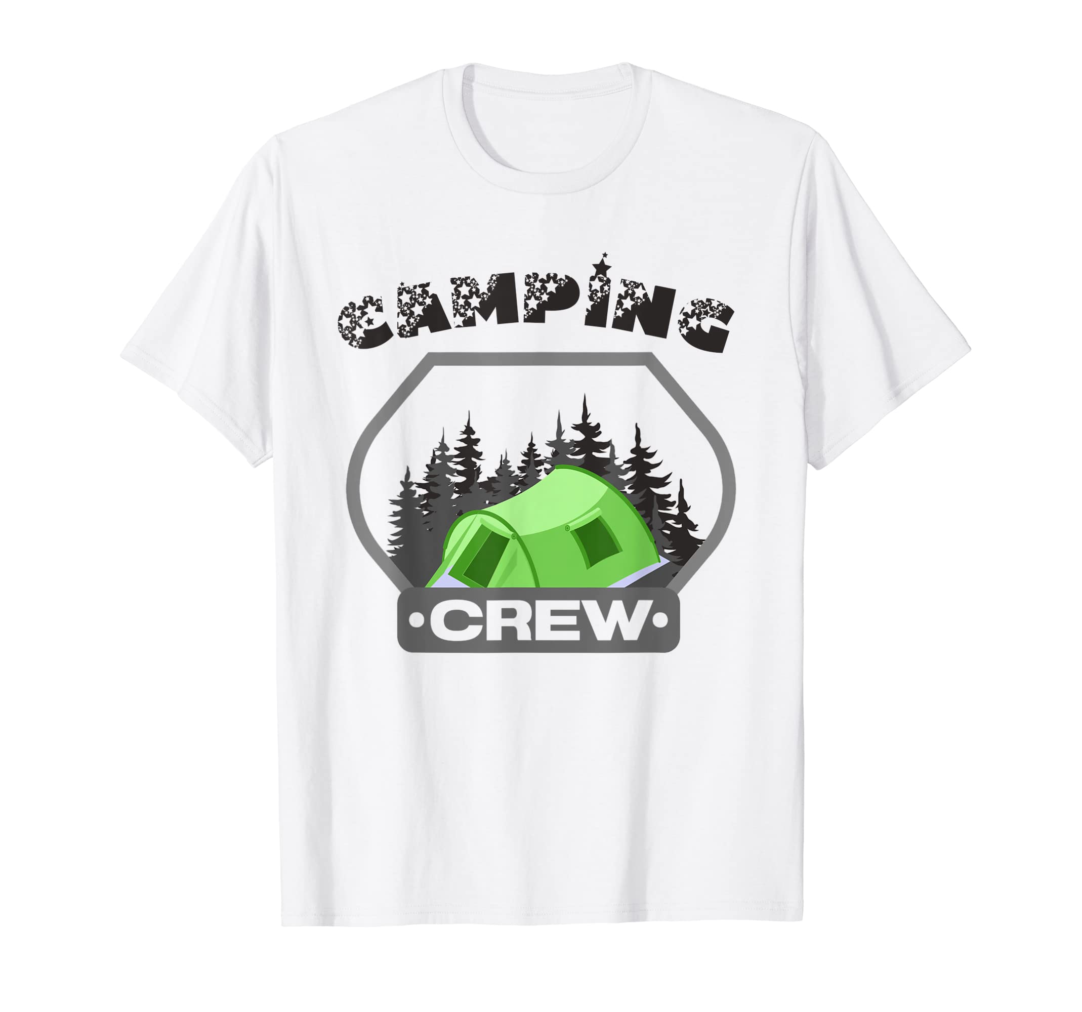 Camping Crew Shirt Family Camping Trip Matching Group Tent T-Shirt