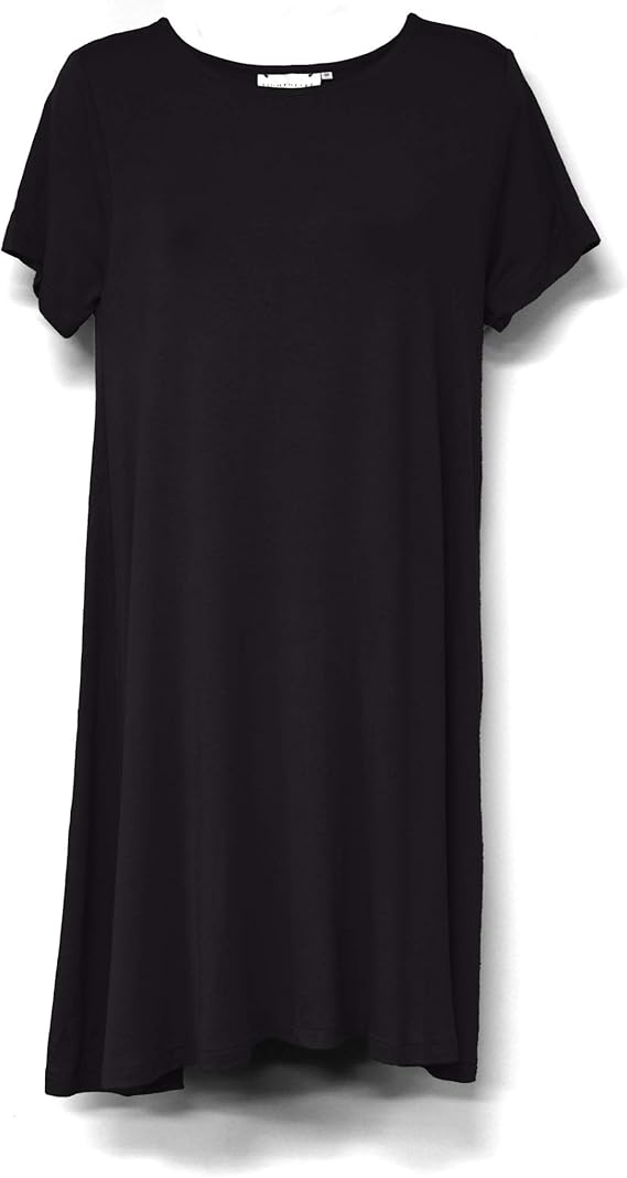 cotton knit t shirt dress