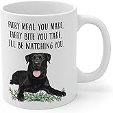 Lovesout Funny Labrador Retriever Black Gifts For Women Mother's Day 2026 Every Meal You Make Every Bite You Take Coffee Mug Ceramic Cup White 11oz