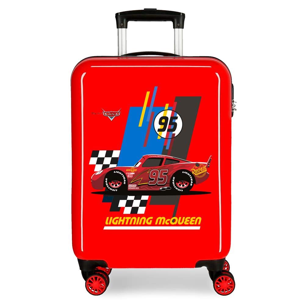 Disney Lightning McQueen Red Hardside Carry-on Suitcase