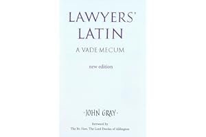 Lawyers' Latin: A Vade-Mecum