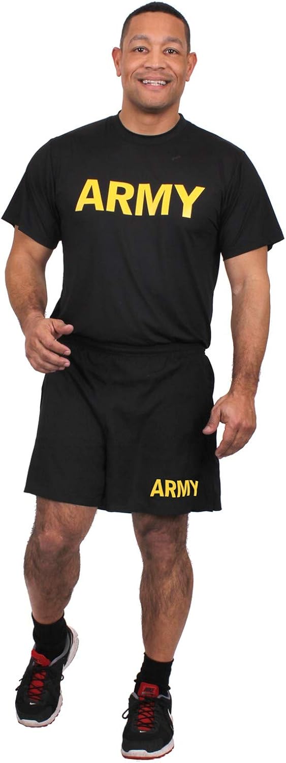 Rothco Army Physical Training Shirt: Clothing