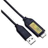 USB Data Charger Cable Cord Compatible with Samsung Camera EX, L, WB, S, SL, ST, PL, L200, ST600, ST61, ST65, ST6500, ST67, ST70, ST700, ST71, ST80, ST90, ST91, ST95, ST96, Replacement for SUC-3 SUC-5