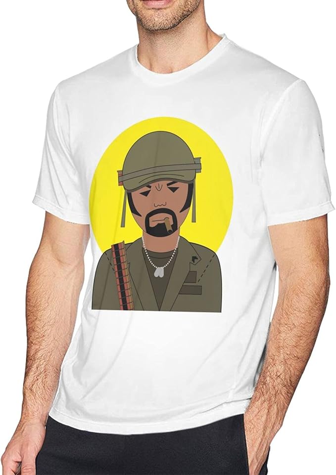 Tropic Thunder Men's Summer Fashion Casual Short Sleeve Shirts Classic