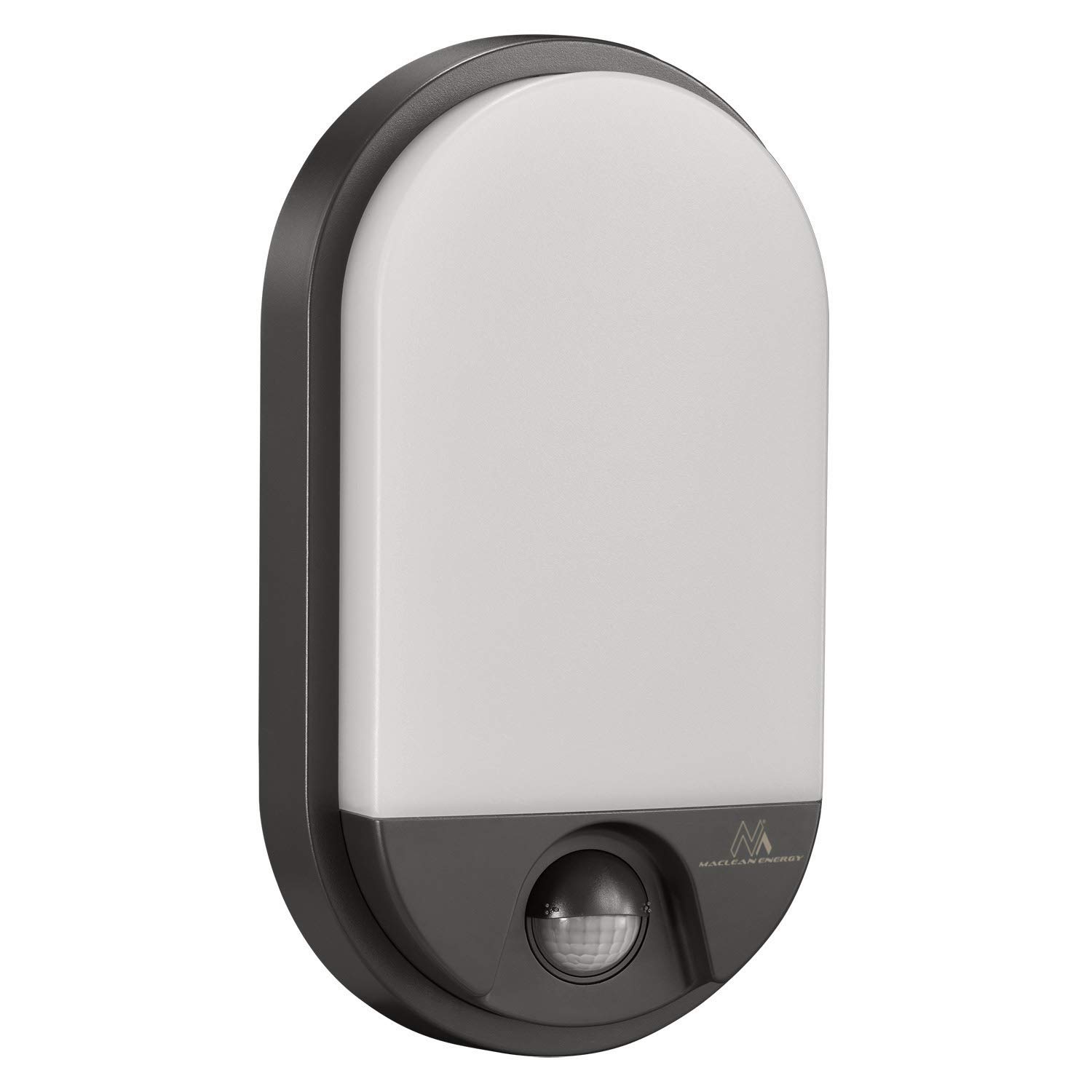 Maclean MCE34 Wall LED Lamp With Infrared Motion Sensor 1100lm 15W IP54 (Gray)