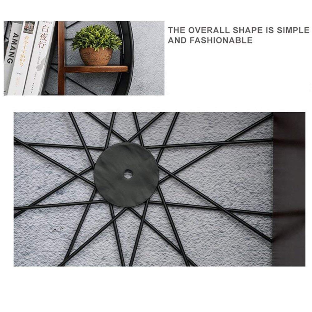 21 80 cm DYR Regale Eisen Massivholz Wandregal TV ...