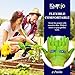 Kamojo Gardening Gloves for Women & Men (2 pairs pack) Breathable Durable Textured Grip Garden & Work Gloves 95% Rayon Made from Bamboo 5% Spandex (Large)