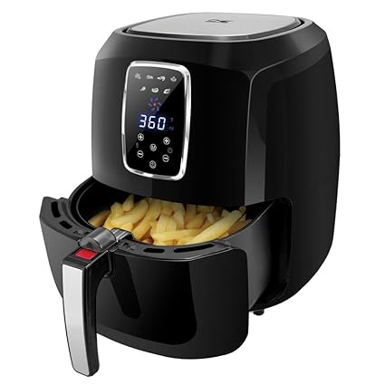 Kalorik FT 43380 BK Family XL Digital Airfryer, Black
