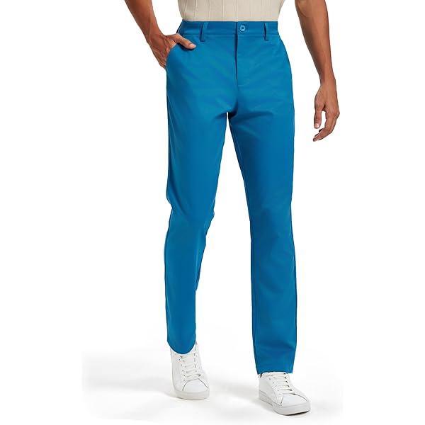 Amazon.com: Soojun Men's Golf Pants Stretch Dress Pants