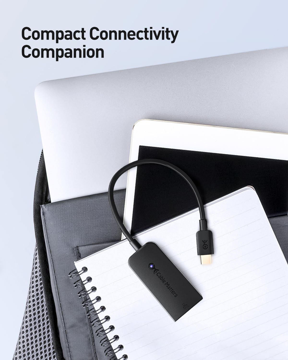 Cable Matters Plug & Play USB C to Ethernet Adapter with PXE, MAC Address Clone (Thunderbolt to Ethernet Adapter, Gigabit Network to USB C) in Black - Compatible with MacBook Pro, XPS, Surface Pro