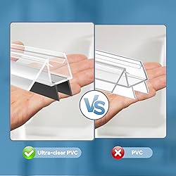 Shower Door Bottom Seal Strip, 2PCS Seal