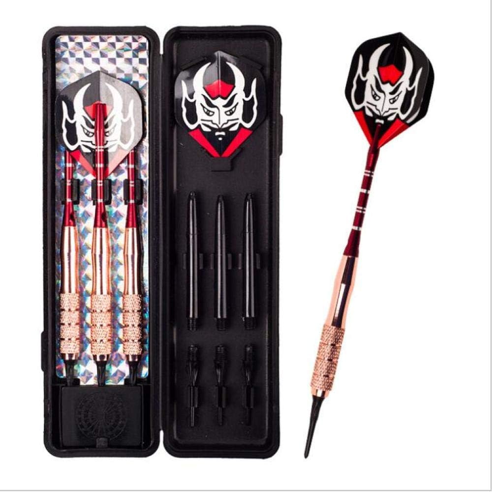 junliSoft Darts For Indoor Game Darts Flights 3 Pieces / 16.5G Professional Soft Safety Darts + Black Box Set Indoor Sports Darts Pin Sports Game