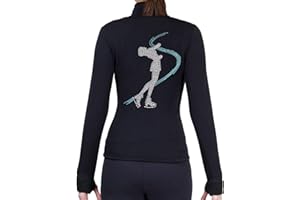 NY2 SPORTSWEAR Figure Skating Polartec Polar Fleece Jacket with Rhinestones JR234MIX - Adult Sizes