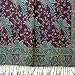 Silver Fever Pashmina - Jacquard Paisley Shawl - Stylish Scarf - Double Sided Wrap (Plum/Blue)