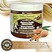 Almond Butter 100% Organic. Keto - 7 grams of Protein. Low Sugar. Enhanced with Chia, Flax and Hemp. Flavored with Cinnamon Vanilla. Very Spreadable and So Creamy. Fresh Made Small Batches 425g/15oz.