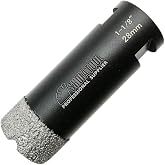 SHDIATOOL Diamond Core Drill Bits 1-1/8 Inch for Porcelain Ceramic Tile Marble Brick Vacuum Brazed Hole Saw 28mm