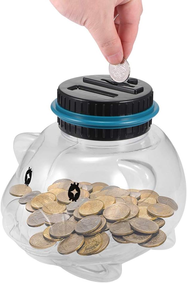 Piggy Bank AOZBZ Digital Piggy Bank Counter Safe Money Bank Coin Saving