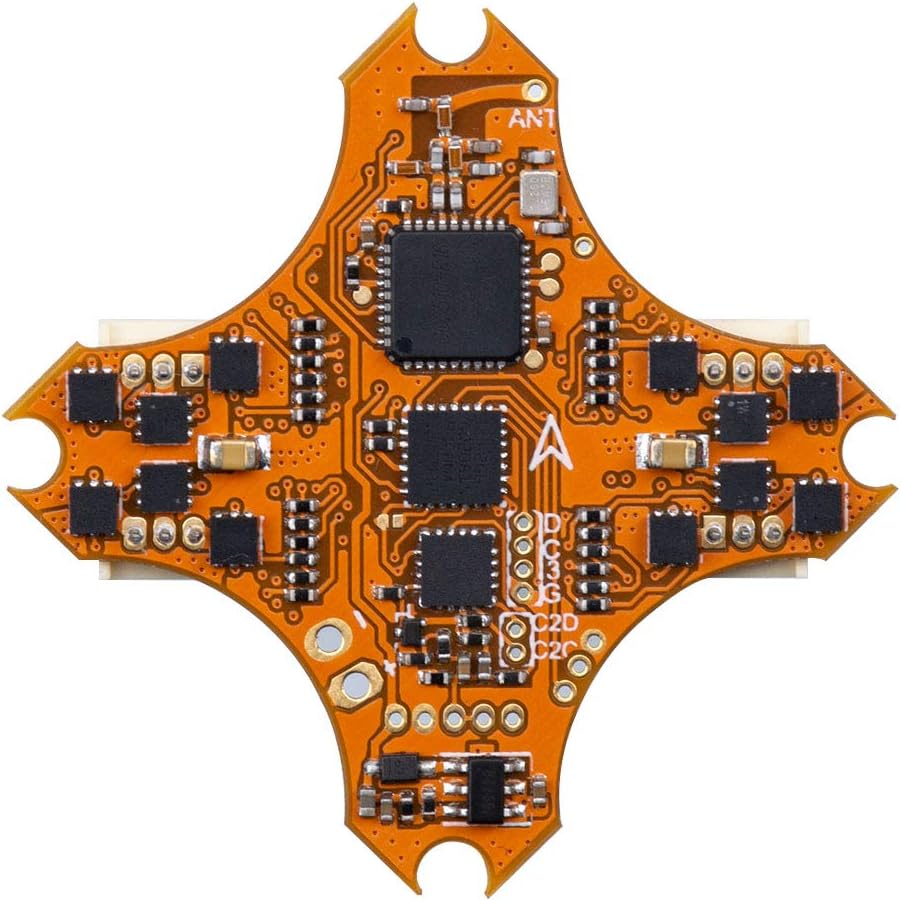 BETAFPV Upgrade Lite 1S Brushless Flight Controller SPI Frsky D8 Rx Compatible with Silverware Firmware BT2.0 Connector for Tiny Whoop Quadcopter FPV 1S Whoop Drone