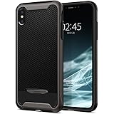 Spigen Neo Hybrid NX designed for iPhone XS Max cover / case - Gunmetal