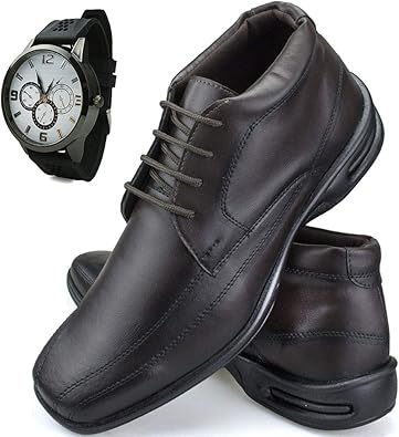 sapato social de cano alto