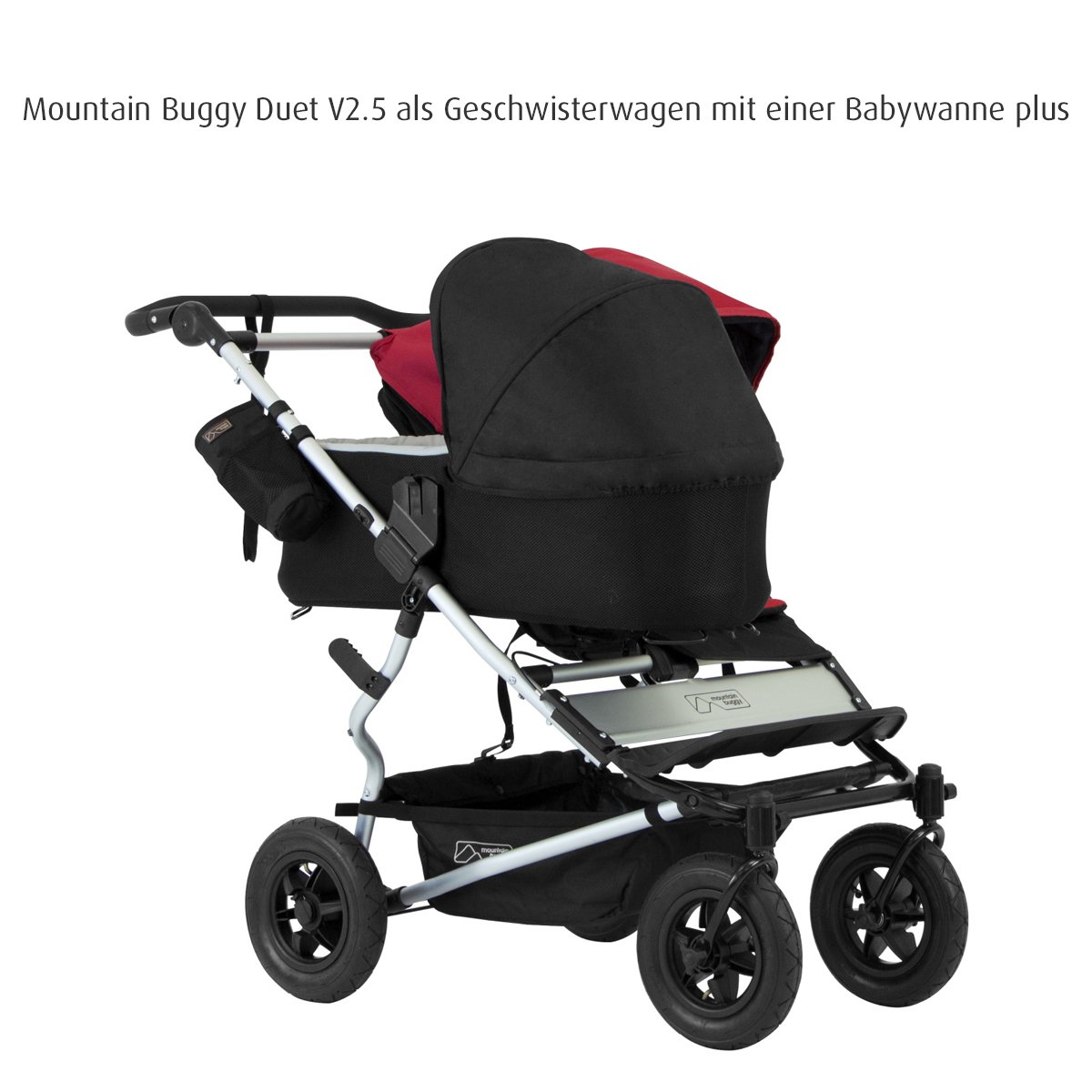 carrycot plus mountain buggy duet