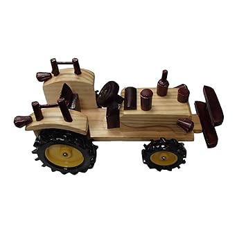 wooden toy farm
