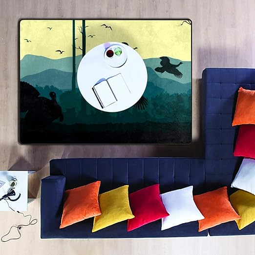 Amazon.de: BOLIMAO Fußmatte mit wildem Türkei-Fliegen, Twighlight, 1, 5